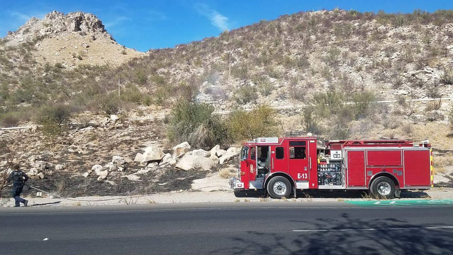 Bomberos maleza